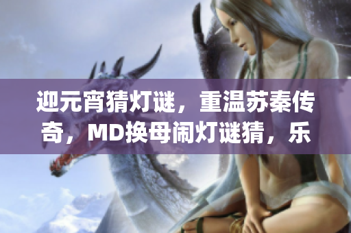 迎元宵猜燈謎，重溫蘇秦傳奇，MD換母鬧燈謎猜，樂享傳統(tǒng)文化傳承(1)