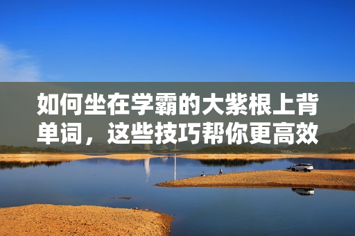如何坐在學(xué)霸的大紫根上背單詞，這些技巧幫你更高效地背誦！