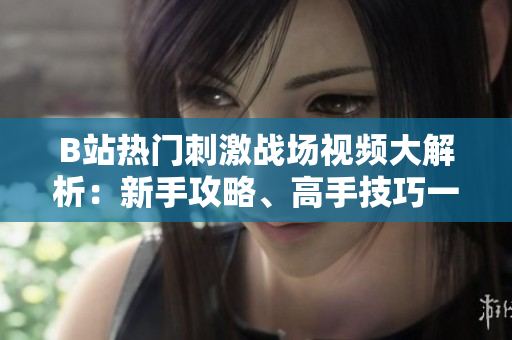 B站熱門刺激戰(zhàn)場視頻大解析：新手攻略、高手技巧一網(wǎng)打盡