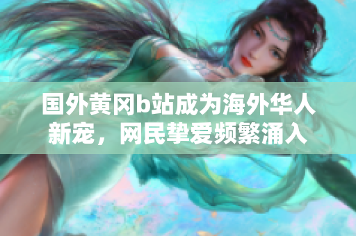 國外黃岡b站成為海外華人新寵，網(wǎng)民摯愛頻繁涌入