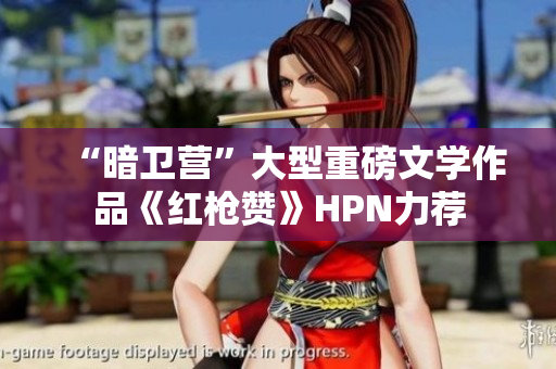 “暗衛(wèi)營”大型重磅文學作品《紅槍贊》HPN力薦