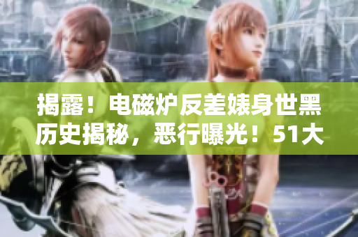 揭露！電磁爐反差婊身世黑歷史揭秘，惡行曝光！51大熱門爆料！