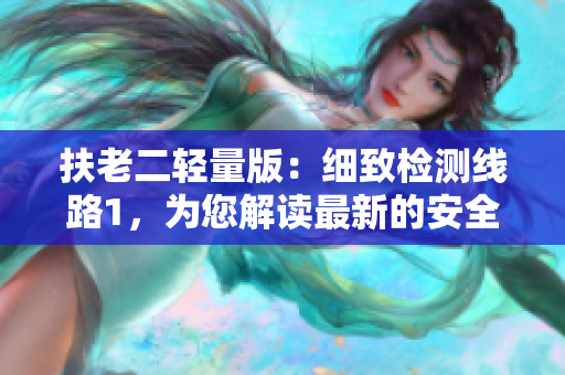 扶老二輕量版：細致檢測線路1，為您解讀最新的安全體驗