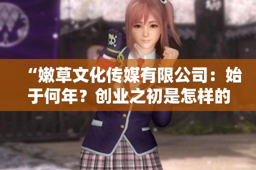“嫩草文化傳媒有限公司：始于何年？創(chuàng)業(yè)之初是怎樣的？”