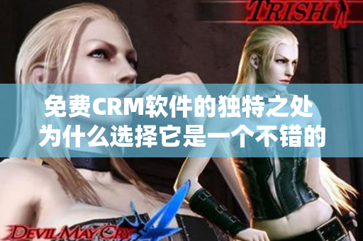 免費(fèi)CRM軟件的獨(dú)特之處 為什么選擇它是一個不錯的決定