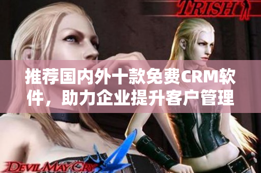 推薦國內外十款免費CRM軟件，助力企業(yè)提升客戶管理效能！