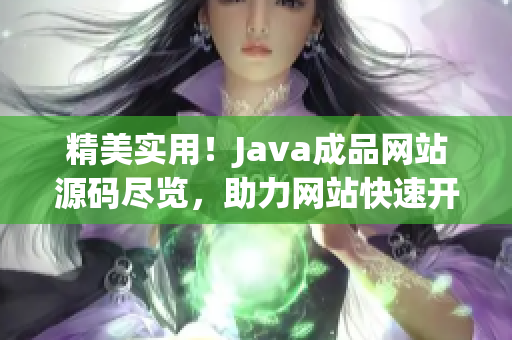 精美實(shí)用！Java成品網(wǎng)站源碼盡覽，助力網(wǎng)站快速開發(fā)