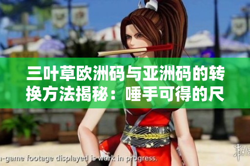 三葉草歐洲碼與亞洲碼的轉(zhuǎn)換方法揭秘：唾手可得的尺碼全解析！