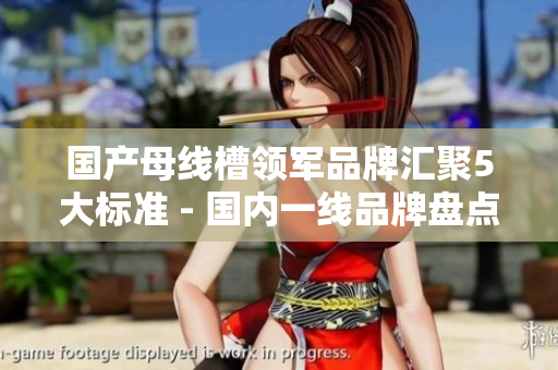 國產(chǎn)母線槽領(lǐng)軍品牌匯聚5大標(biāo)準(zhǔn) - 國內(nèi)一線品牌盤點