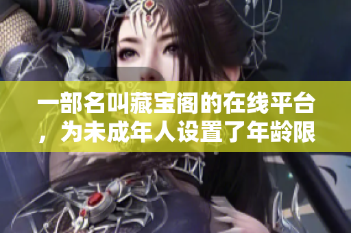 一部名叫藏寶閣的在線平臺(tái)，為未成年人設(shè)置了年齡限制
