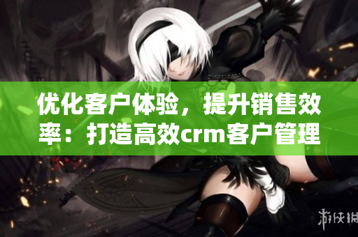 優(yōu)化客戶體驗(yàn)，提升銷售效率：打造高效crm客戶管理系統(tǒng)