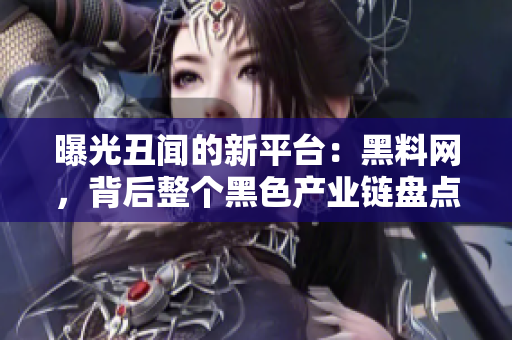 曝光丑聞的新平臺(tái)：黑料網(wǎng)，背后整個(gè)黑色產(chǎn)業(yè)鏈盤點(diǎn)