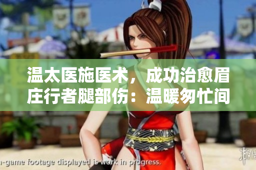 溫太醫(yī)施醫(yī)術(shù)，成功治愈眉莊行者腿部傷：溫暖匆忙間見真功夫