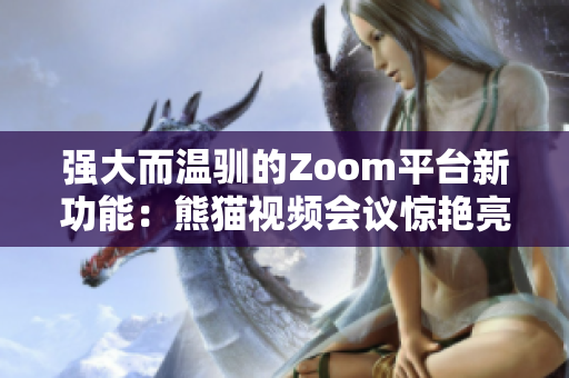 強大而溫馴的Zoom平臺新功能：熊貓視頻會議驚艷亮相