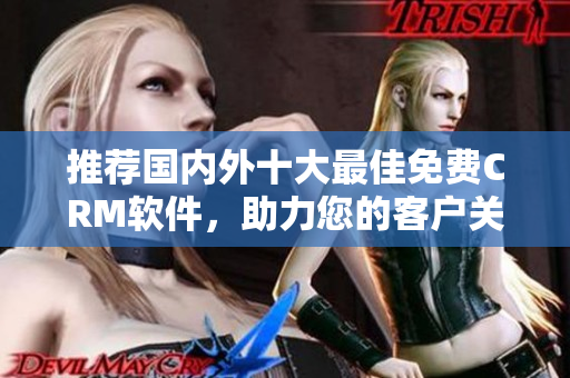 推薦國內(nèi)外十大最佳免費CRM軟件，助力您的客戶關(guān)系管理！