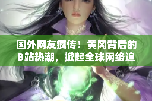 國外網(wǎng)友瘋傳！黃岡背后的B站熱潮，掀起全球網(wǎng)絡(luò)追捧