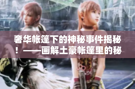 奢華帳篷下的神秘事件揭秘！——畫解土豪帳篷里的秘密漫畫