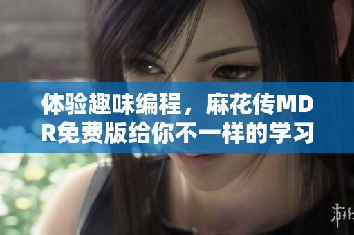體驗趣味編程，麻花傳MDR免費版給你不一樣的學習之旅
