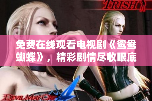 免費(fèi)在線觀看電視劇《鴛鴦蝴蝶》，精彩劇情盡收眼底