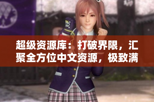 超級資源庫：打破界限，匯聚全方位中文資源，極致滿足你的需求
