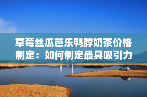 草莓絲瓜芭樂鴨脖奶茶價(jià)格制定：如何制定最具吸引力的定價(jià)策略？(1)