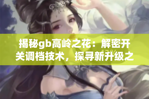 揭秘gb高嶺之花：解密開(kāi)關(guān)調(diào)檔技術(shù)，探尋新升級(jí)之道
